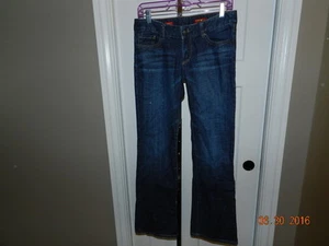 Express Stella Boot Leg Jeans Dark Wash Sz 4A 4 EUC - Picture 1 of 5