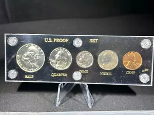 1956 United States SILVER Proof Set in * CAPITAL * Plastic Holder NICE! - Picture 1 of 8