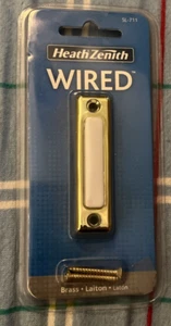 HEATHCO SL-711-90 PB Wired Push Button Front Doorbell Button chime Multi Usage - Picture 1 of 2