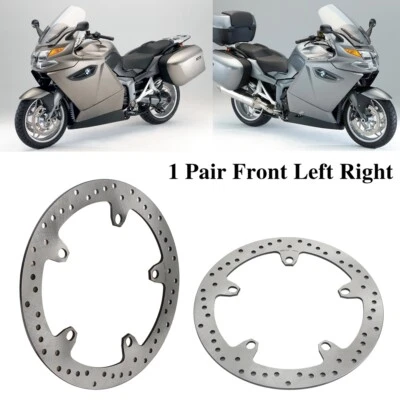 2 PCS Motorcycle Front Brake Rotor for BMW F800S/R/ST HP2 K1300GT/R/S R Nine T - Image 1 of 4