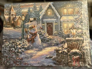 Sophia's by Dona Glesinger "Silent NIght Lane" Place Mats - Picture 1 of 11