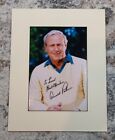 Arnold Palmer Signed Photo,  Personalized Autograph To Fred,  Matted,  No Frame
