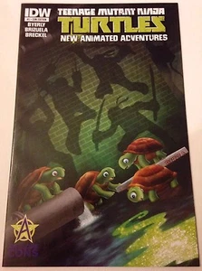 TMNT New Animated Adventures 1 Awesome Con 2013 Exclusive Variant Ninja Turtles - Bild 1 von 1