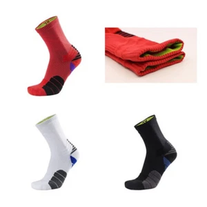 Pro Mens Womens Sports Ankle Socks Basketball Running Jogging Fitness Gym Socks - Picture 1 of 24