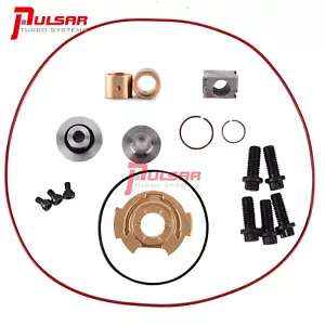 Powerstroke 6.0 Duramax 6.6 Turbo Upgrade Rebuild Repair Kit 360° LLY LBZ GT37VA - Foto 1 di 8