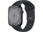 APPLE Watch Series 8 (2022), GPS+CELL, 45 mm, Caja de aluminio