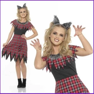 Halloween Ladies Werewolf Costume - Picture 1 of 1