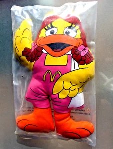 New & Sealed - 1987 McDonald's BIRDIE Plush Stuffed Cloth Doll Toy 12" Pillow - Picture 1 of 3