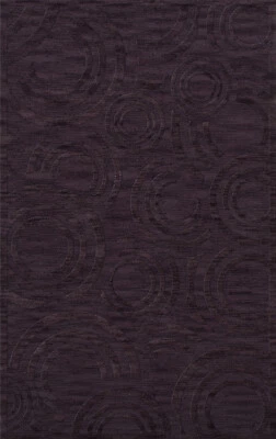 Purple Transitional Loops Rings Area Rug Circles DV3 - Image 1 of 2