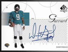 2002 SP Authentic Sign of the Times Auto #STDG David Garrard