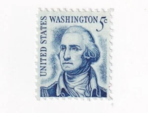 STAMP US SCOTT 1283b  "Washington" 5 CENT 1966 MNH - Picture 1 of 1