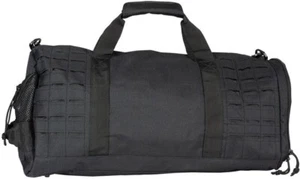 Red Rock Outdoor Gear Trooper Duffel Bag Black Polyester Laser-Cut MOLLE Webbing - Picture 1 of 6