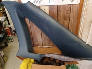 91-96 Chevy Caprice RH Back Rear Quarter Window Molding Trim Bezel BLUE FLAWS - Picture 1 of 9