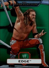 2010 Topps Platinum WWE Green #23 Edge /499
