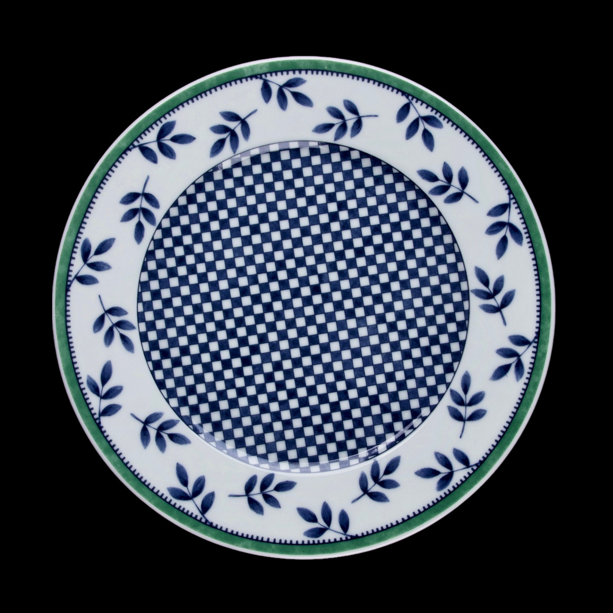 Villeroy & Boch Althea Nova Frühstücksteller 22cm - Premium Porzellan Mit Blumenmotiv Weiß/Grün