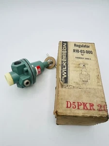 Wilkerson R10-03-000 Pneumatischer Regler Teal Einlassdruck 300 PSI Max 3/8" NPT - Bild 1 von 9