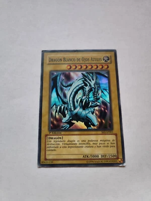 Yugioh Card - Dragón Blanco de Ojos Azules SKE-SP001 - 1st Edición Rare - Image 1 of 2