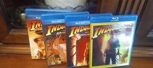 Indiana Jones Lot Of 4 Bluray BR1 - Picture 1 of 9