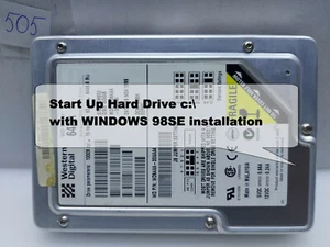 Western Digital Caviar WD64AA-00AAA4 IDE ATA Start Up Festplatte c:\windows 98SE - Bild 1 von 12