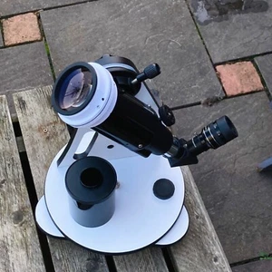 Short Tube 80 Telescope Collimation Cell - Internally Flocked - WHITE OR BLACK - Picture 1 of 9