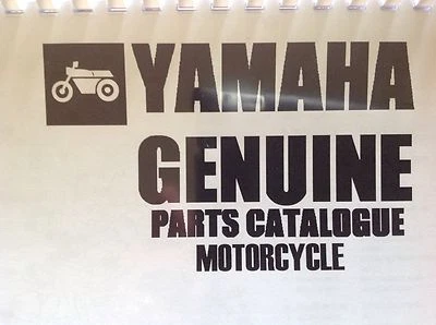 YAMAHA XT 500 F 1979 PARTS LIST MANUAL CATALOGUE nos - Image 1 of 3