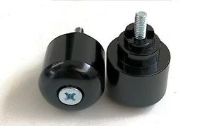 901NR Kit / Set Contrappesi Neri Honda CBR 600 F 2000 2001 2002 2003 - Imagen 1 de 1