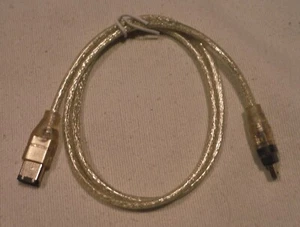 FIREWIRE CABLE WITH MINI CONNECTOR - Picture 1 of 3
