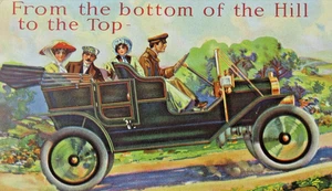 Ford Model T Advertising Postcard Trade Card Diecut Fold Out Runabout 1911 - Picture 1 of 10