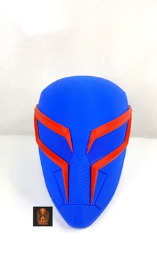 Spider-Man 2099 Blue Cosplay Costume Wearable Helmet Mask 3D Printed - Image 1 of 4