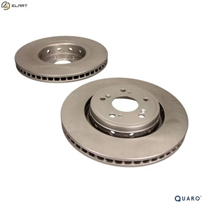 2x BRAKE DISC QD1766 FOR HONDA CR-V/IV/SUV K24A1/K24Z7/K24Z6/K24Z9 2.4L 4cyl - Image 1 of 4