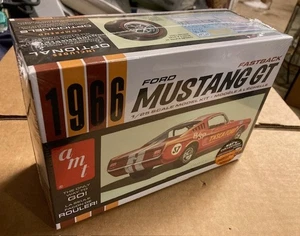 AMT 1966 Ford Mustang Fastback 2+2 1/25th AMT1305 Plastics Car/Truck 1/24-1/25 - Picture 1 of 1