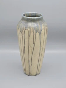 Jarrón/base de lámpara Peters and Reed Shadow Ware años 20 artes y manualidades - Imagen 1 de 9