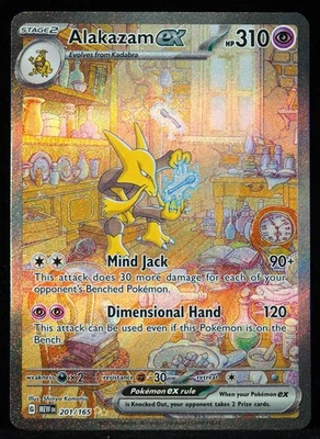 Alakazam ex #201 NM-M Pokemon Card - Image 1 of 4