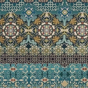 1.4 Metres Piece Remnant Velvet Mansfield Osborne & Little Luxury Upholstery - Picture 1 of 2