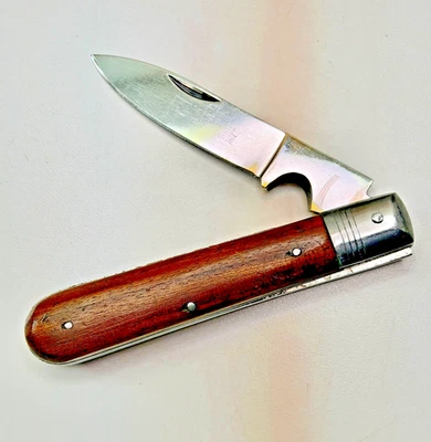 RARO -- HERRAMIENTAS DE GUIJARROS 4.4" Long BARLOW con MANGOS DE MADERA -- HECHO EN ALEMANIA Foto 1 de 4