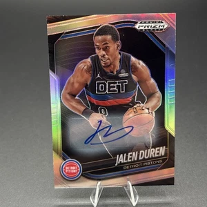 2024-25 Panini Prizm Black Jalen Duren Auto Silver - Picture 1 of 6