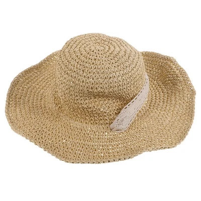 Cappelli Da Sole Larga Cappello Protezione Uv Estivo All'aperto - Immagine 1 di 4