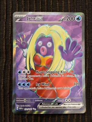 Pokémon TCG Jynx ex Scarlet & Violet-151 191/165 Holo Ultra Rare - Image 1 of 2