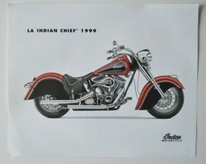 INDIAN Chief 1999 dealer sheet brochure - French - Canada - Photo 1 sur 2