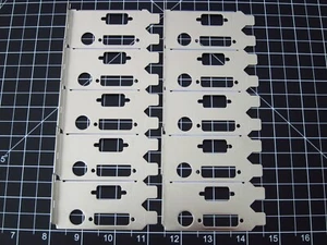 Lot of 10 Dual Slot Low Profile Half Height Bracket VGA DVI SVIDEO - Picture 1 of 6