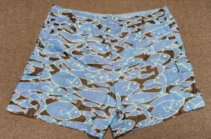 Tori Richard Swim Trunks  Size 38 Fish Pattern Shorts Bathing Suit Mens - Picture 1 of 8