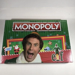 Monopoly Buddy The Elf Christmas Movie Board Game - NEW SEALED - Picture 1 of 8