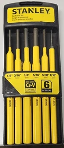 JUEGO DE 6 PUNZONES CON ESTUCHE Stanley - Imagen 1 de 4