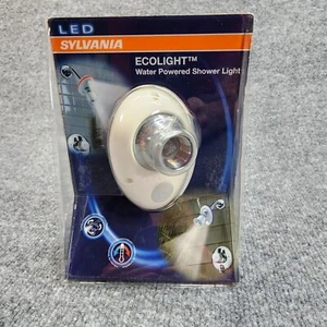 New Sylvania Ecolight From 2001 Rare LED Water Powered Shower Light E12078 - Picture 1 of 6