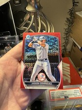 2023 Bowman Chrome Prospects Jasson Dominguez Red Mojo RC 1/5