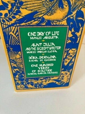 Quality Paperback Book Club Set Garcia Marquez Vargas Llosa Argueta De Queiroz Foto 1 de 4