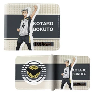 Haikyuu!! - Portafoglio bipieghevole Kotaro Bokuto stile A 4,5" NUOVO Haikyu!!! Billfold - Foto 1 di 2
