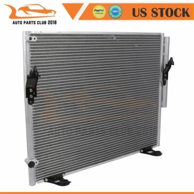 3598 Aluminum AC Condenser For 2008-2015 Toyota Sequoia 2006-2016 Toyota Tundra Foto 1 de 4