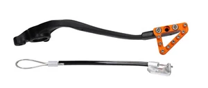 Palanca de freno de pie Moose se adapta a KTM SX EXC-F 250 300 350 a 17 negro/naranja - Imagen 1 de 2