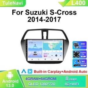 Android Car Radio Screen For SUZUKI SX4 2 S Cross 2014-2017 Stereo CarPlay GPS - Picture 1 of 28